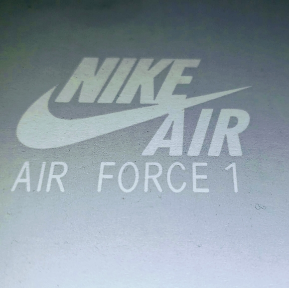 NIKE AIR FORCE 1 6.5Y = WOMEN'S 7.5-8 SPACE PURPLE - Picture 4 of 14